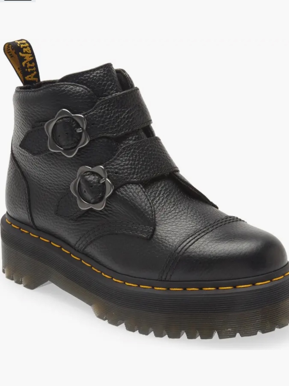 Dr.Martens Devon Flower Platform Bootie